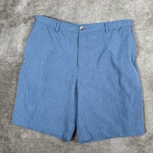 Tailorbyrd Collection Shorts‎ Mens 34 Blue Lightweight Performance Golf Casual